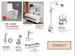Combo thiết bị vệ sinh Proxia 7