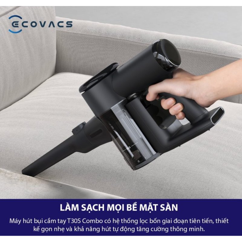 Robot hút bụi Ecovacs T30S COMBO