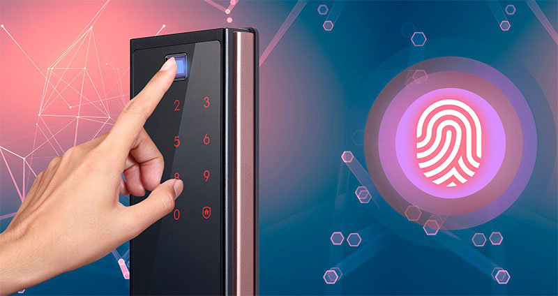Chức năng mở khóa bằng công nghệ vân tay lưới quang học