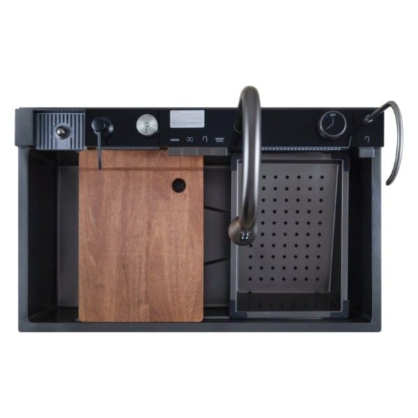 Chậu rửa chén chống xước Wabenform Maadela MDS-7547DFF Lechfall