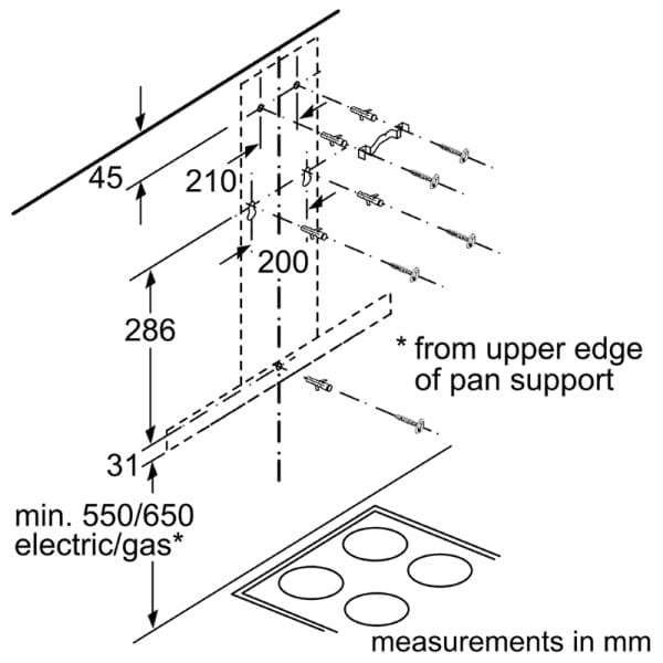 Máy hút mùi Bosch DWB97DM50B