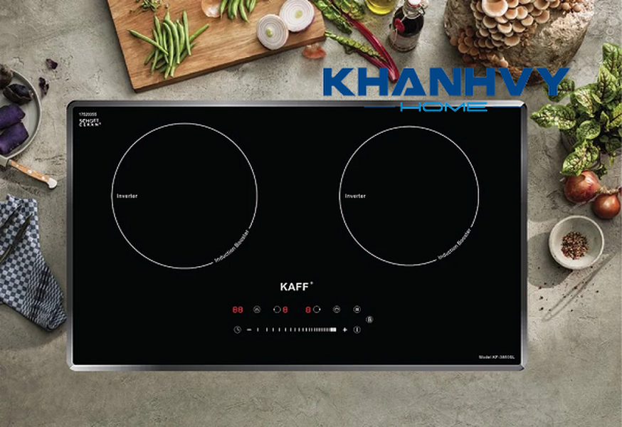 Bếp điện từ Kaff tại Khánh Vy Home