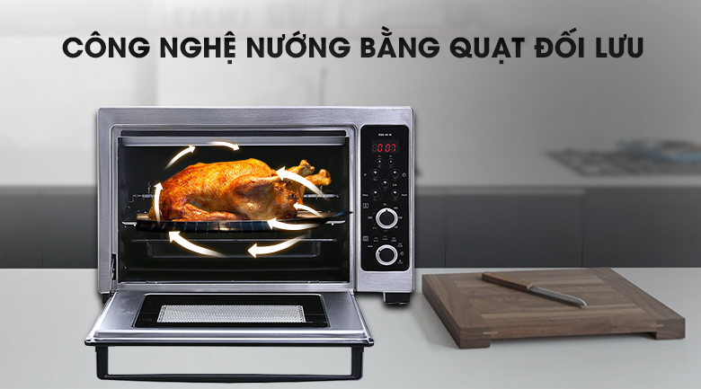  Lò nướng Teka sử dụng công nghệ nướng bằng quạt đối lưu