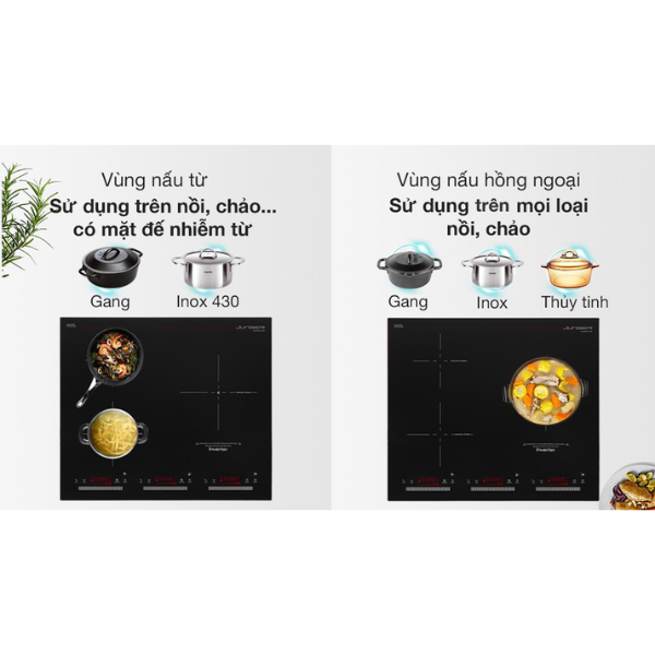 Bếp từ hồng ngoại lắp âm Junger CEJ-300-IIF