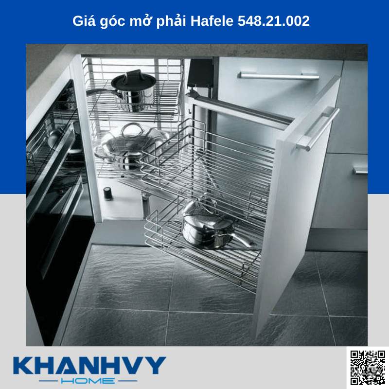 Giá gốc mở trái Hafele 548.21.012 chính hãng tại Khánh Vy Home