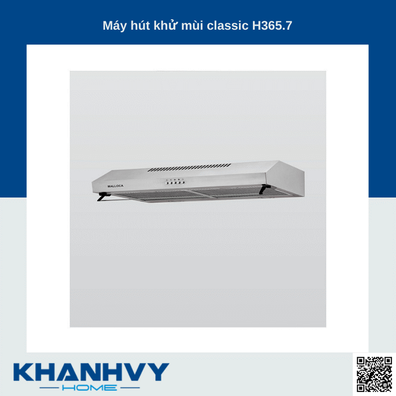 Sản phẩm máy hút khử mùi classic H365.7