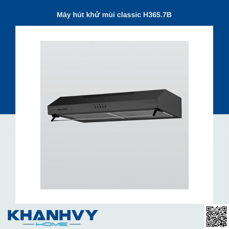 Sản phẩm máy hút khử mùi classic H365.7B
