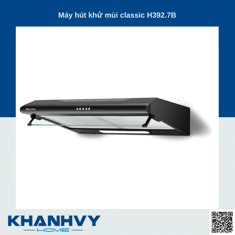 Sản phẩm máy hút khử mùi classic H392.7B