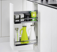 Rổ kéo 2 tầng cho tủ rộng 400mm Hafele 545.53.764 loại mở phải