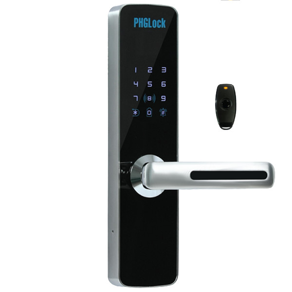 ​Khóa điện tử PHGLock KR7153W Silver Remote