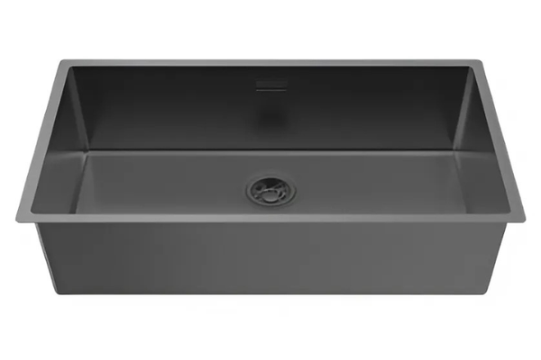 Chậu rửa chén Hafele R25 HS25-SSN1S-760 567.24.483 màu đen