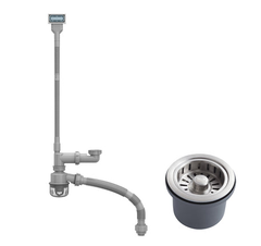 Bộ xả mới chậu 1 hộc SUS Hafele 567.25.879