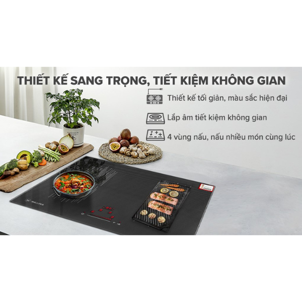 Bếp từ âm Malloca MI 594 LINEAR