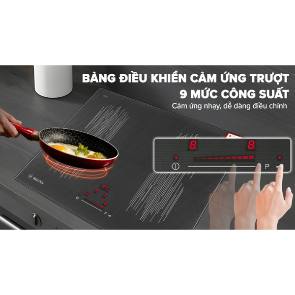 Bếp từ âm Malloca MI 594 LINEAR