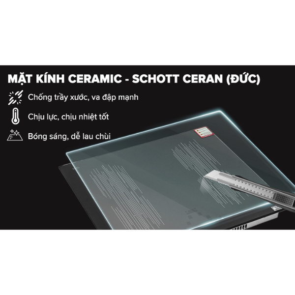 Bếp từ âm Malloca MI 594 LINEAR