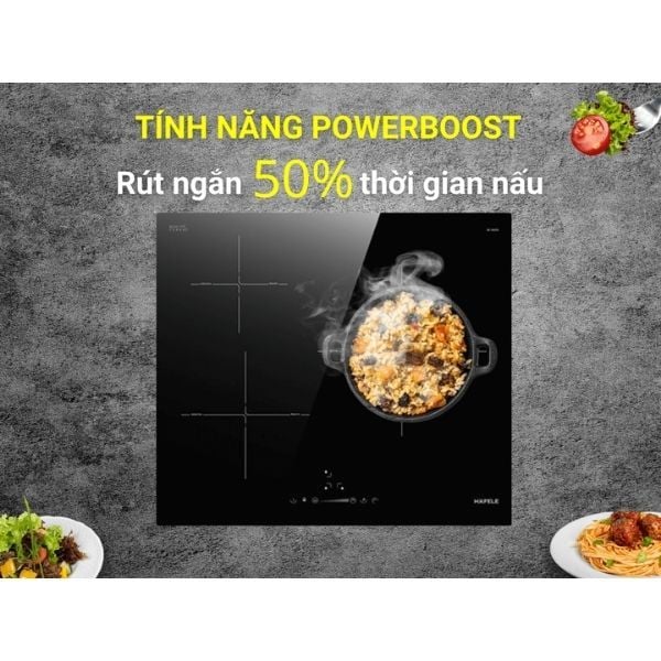 Bếp từ Hafele HC-I603B 536.61.791 3 vùng nấu