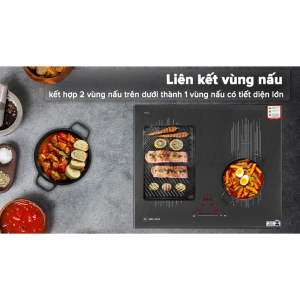 Bếp từ âm Malloca MI 594 LINEAR