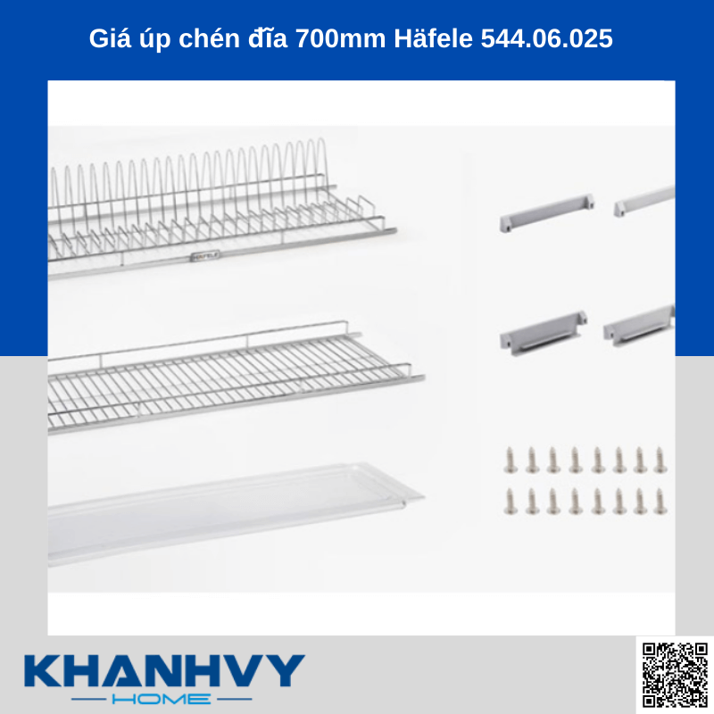 Giá úp chén đĩa 700mm Häfele 544.06.025 chính hãng tại Khánh Vy Home