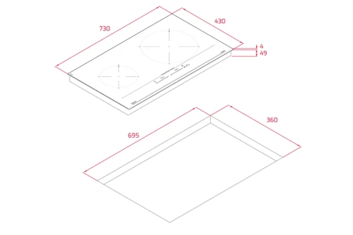 Bếp từ Teka IZC 72610 MST BK 112500059