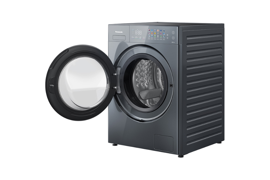 Máy giặt Panasonic NA-26CVX1AVT Cửa trước 13kg với Công nghệ lọc ly tâm & Diệt khuẩn toàn diện