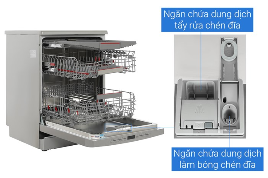 Máy rửa chén Bosch SMS6ECI11E Series 6 độc lập