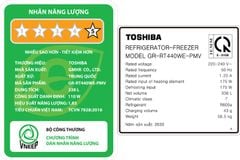 Tủ lạnh Toshiba GR-RT440WE-PMV(06)-MG Inverter 338 lít