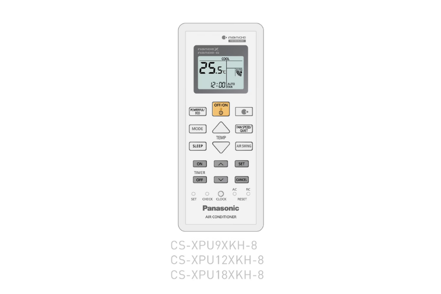 Máy lạnh Panasonic CU/CS-XPU12XKH-8 Inverter 1 chiều 11.900 BTU 1.5HP
