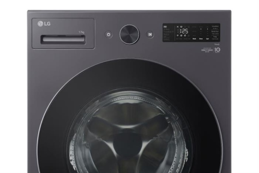 Máy giặt LG F2517SNTG AI DD™ Inverter 17kg màu đen