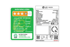 Tủ đông LG LOF16BGM cửa màu be tự nhiên 165L