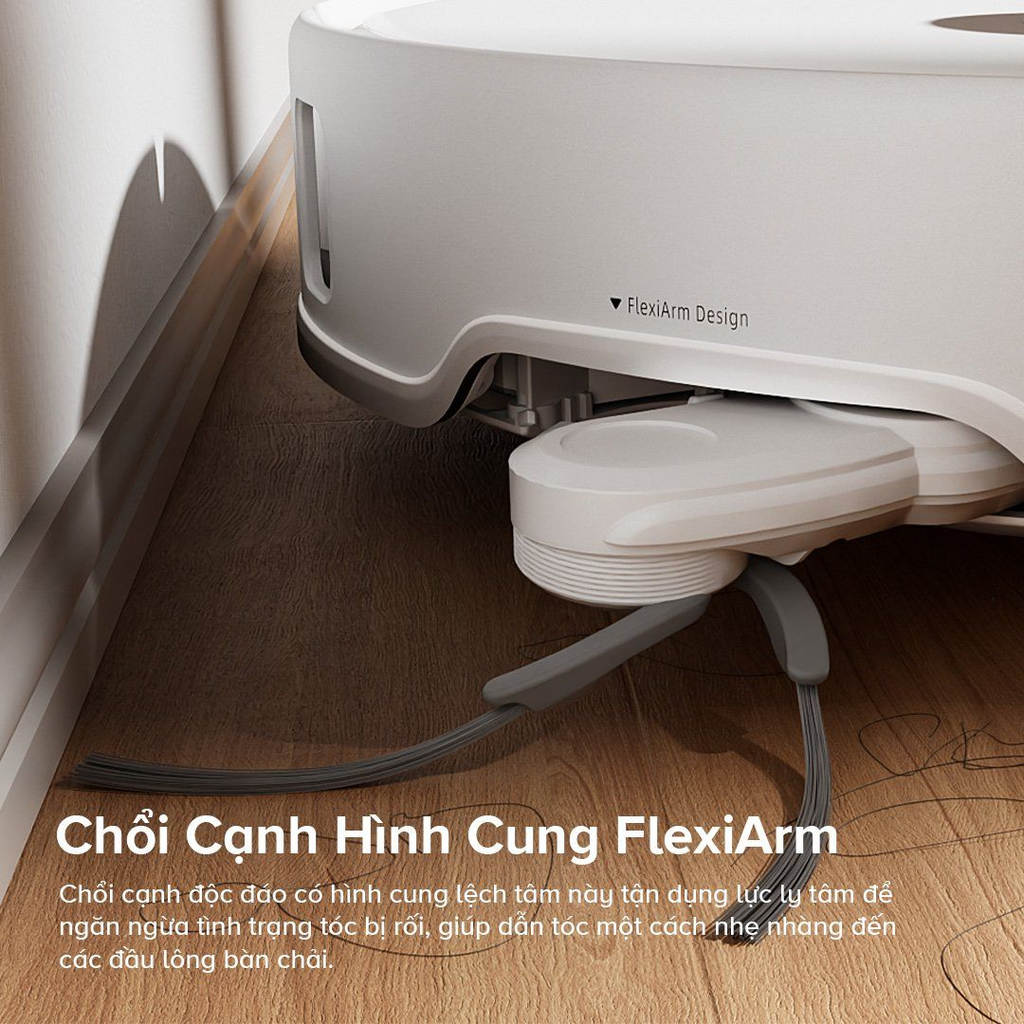 Robot hút bụi lau nhà Roborock Q Revo Curv