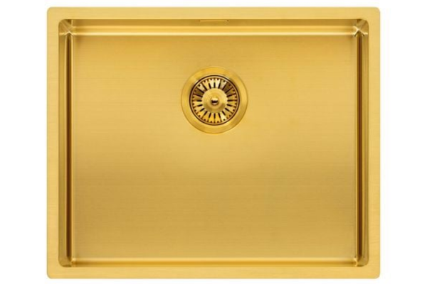 Chậu rửa chén Reginox R30745 1 hộc màu vàng inox