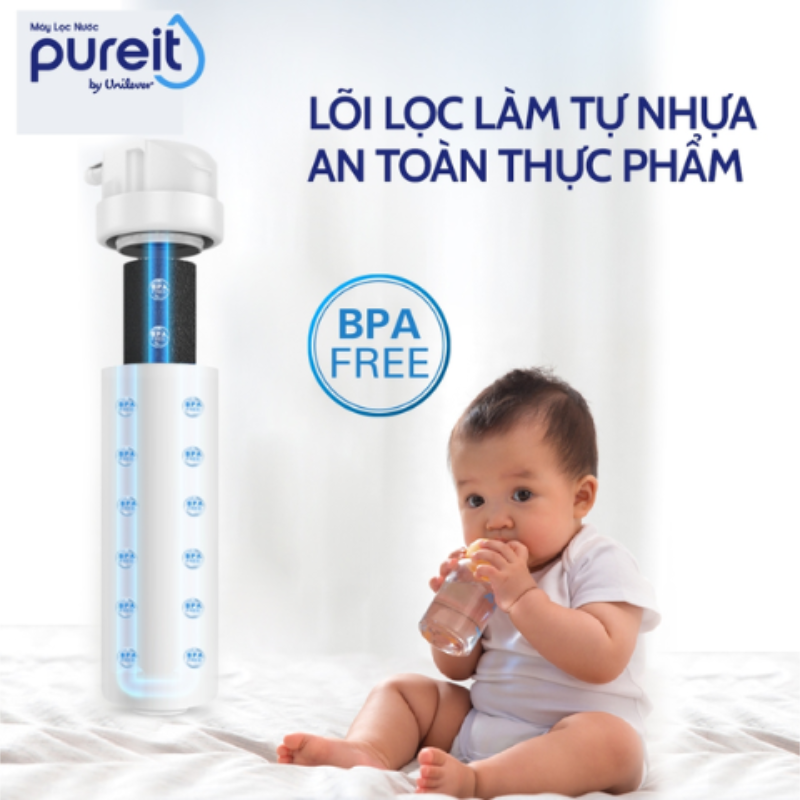 Máy lọc nước Pureit Delica UR5640 âm tủ bếp