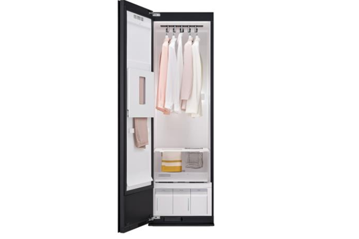 Tủ chăm sóc quần áo LG SC5MBR80H 5 móc màu be