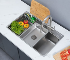 Chậu rửa bát Kluger KH8048FS-S80 Plus HARU