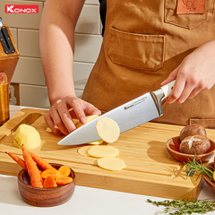 Bộ dao làm bếp Konox Gouter cao cấp 7 món | QT