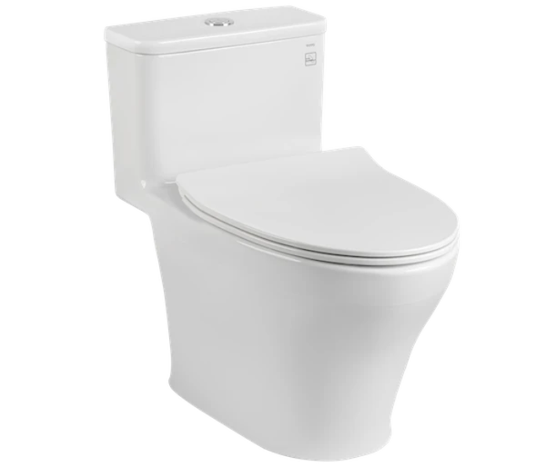 Bàn cầu một khối Toto MS857DT8XW kèm nắp đóng êm TC600VS