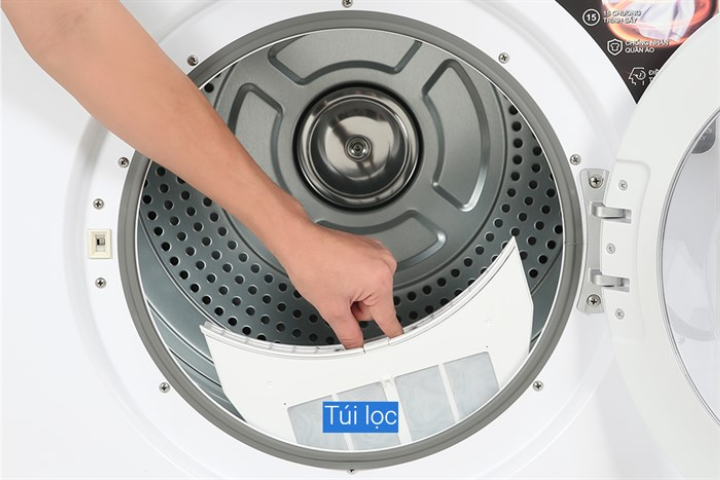 Máy sấy Galanz DV-80T5C(W) thông hơi 8kg màu trắng