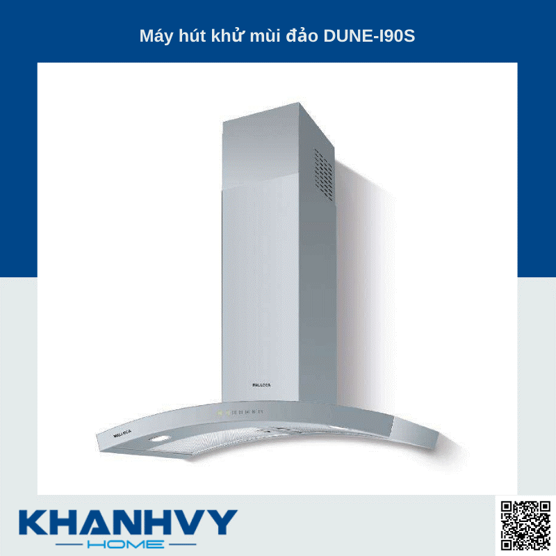 Sản phẩm máy hút khử mùi đảo DUNE-I90S