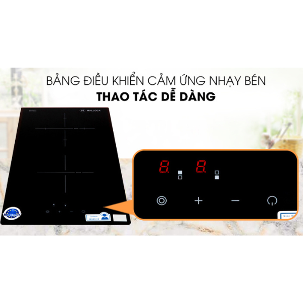 Bếp điện domino Malloca MDR 302