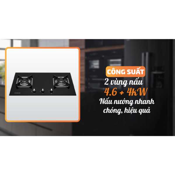 Bếp 2 Gas Malloca AS 9602B