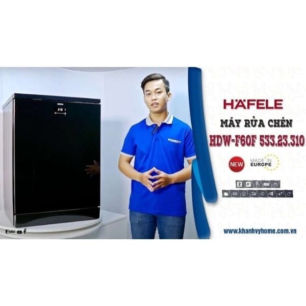 Máy rửa chén độc lập Hafele HDW-F60F 533.23.310