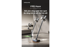 Máy hút bụi không dây Dreame V18S Aqua đa năng 230AW