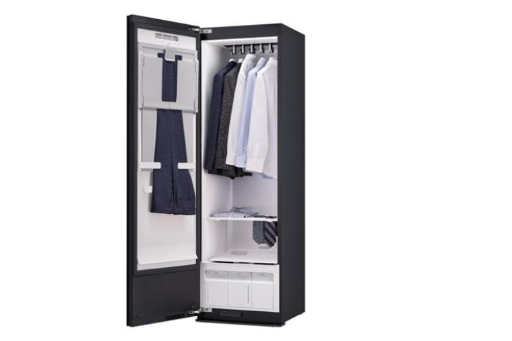 Tủ chăm sóc quần áo LG SC5MBR80H 5 móc màu be