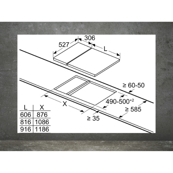 Bếp từ Bosch PIB375FB1E Domino Series 6
