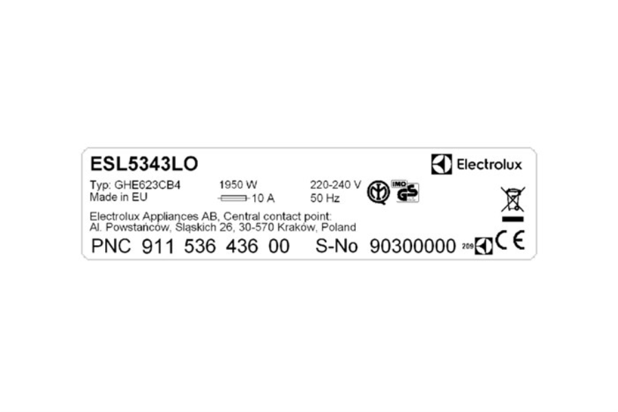 Máy rửa chén Electrolux ESL5343LO 13 bộ