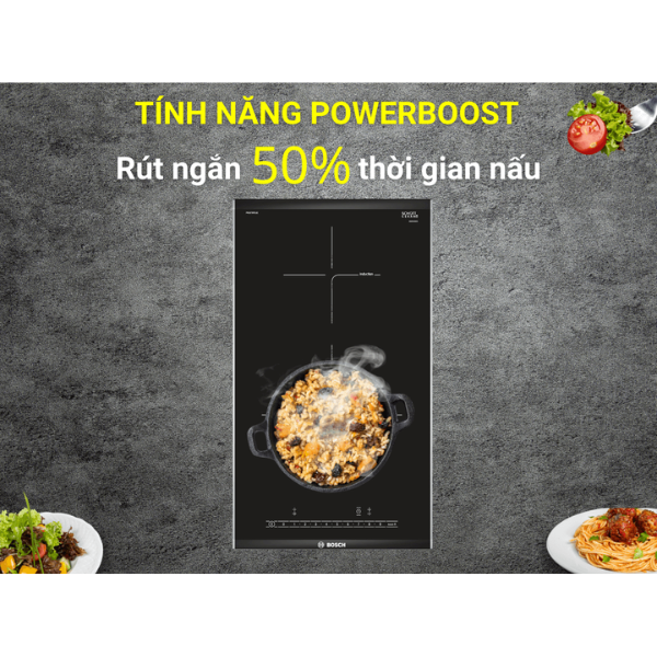 Bếp từ Bosch PIB375FB1E Domino Series 6