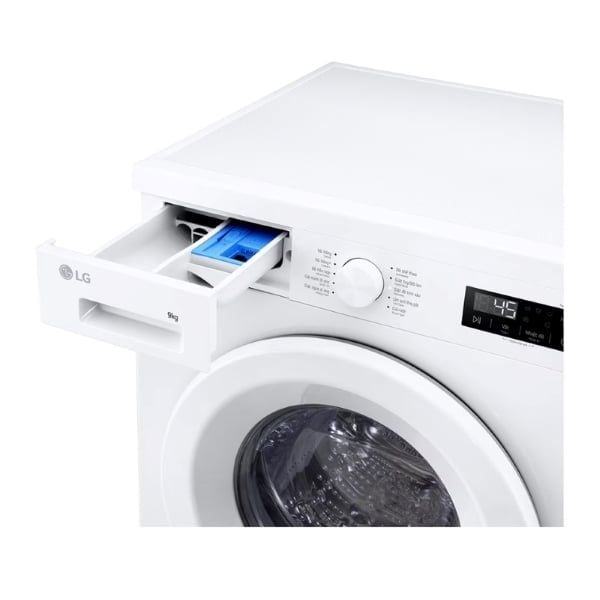 Máy giặt LG FB1209S6W lồng ngang Inverter hơi nước 9kg màu trắng
