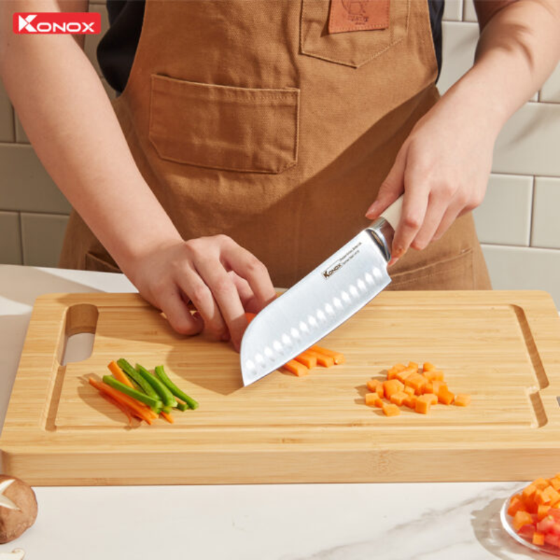 Bộ dao làm bếp Konox Gouter cao cấp 7 món
