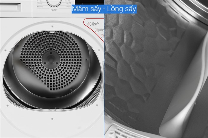 Máy sấy Galanz DC-80S5C ngưng tụ 8kg màu trắng