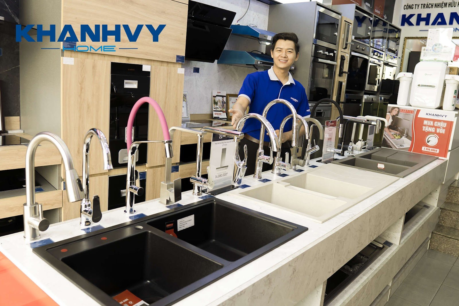 Khánh Vy Home cung cấp các loại vòi rửa inox cao cấp nhất hiện nay